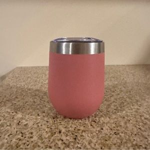 Zak! Pink Wine Tumbler